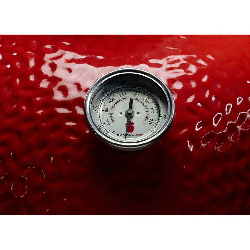 Load image into Gallery viewer, Kamado joe big joe i houtskoolbarbecue (rood zwart, ø 61cm)