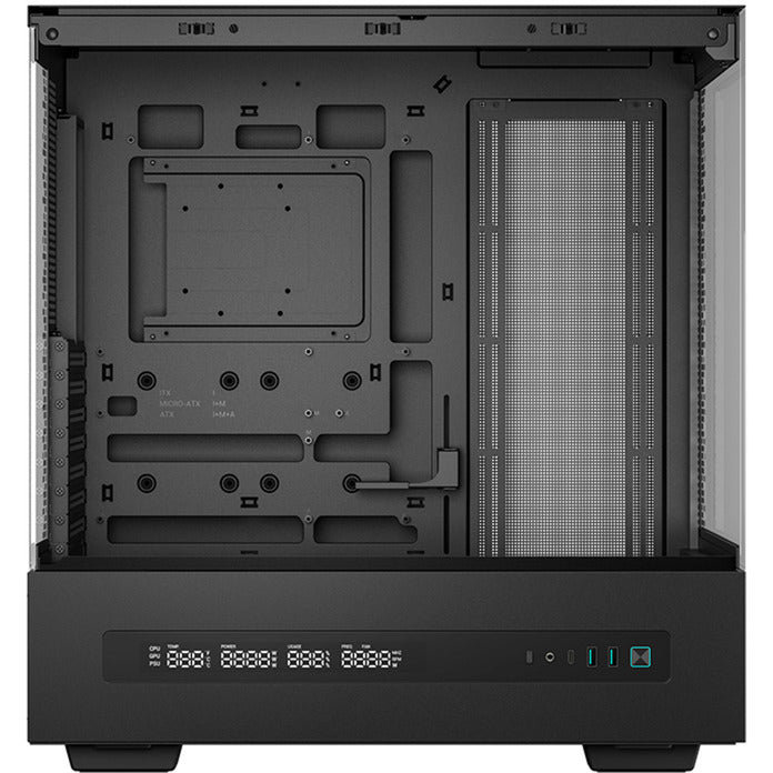 Chargez l'image dans la visionneuse de la galerie, Deepcool ch690 digital midi tower behuizing (zwart | 2x usb-a | 1x usb-c | tempered glass)