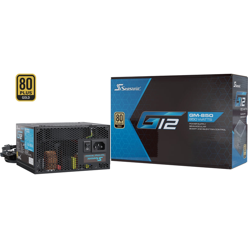Load image into Gallery viewer, Seasonic g12 gm-850 850 watt voeding (3x pcie)