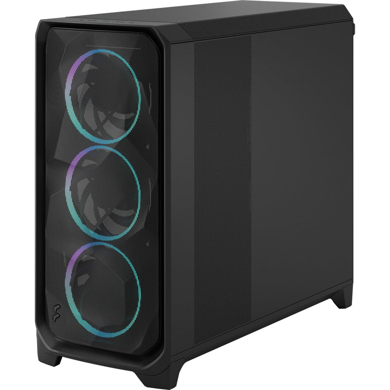 Cargue la imagen en el visor de la galería, Fractal design meshify 3 xl rgb big tower behuizing (zwart | 2x usb-a | 1x usb-c | rgb | tempered glass)