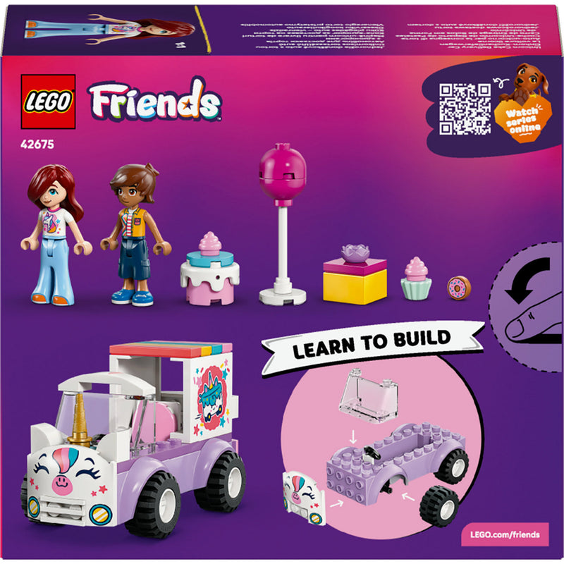 Load image into Gallery viewer, Lego friends 42675 eenhoorn taartenbezorgauto