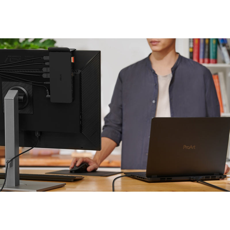 Load image into Gallery viewer, Asus triple 4k thunderbolt 4 dock dc500 dockingstation (zwart)