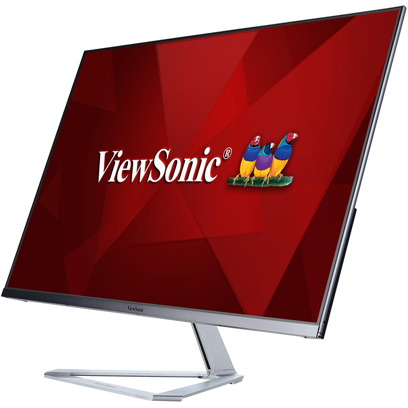 Laden Sie das Bild in Galerie -Viewer, Viewsonic vx3276-mhd-3 31.5 monitor (zwart (mat) zilver, 1x hdmi, 1x displayport, vga, audio)