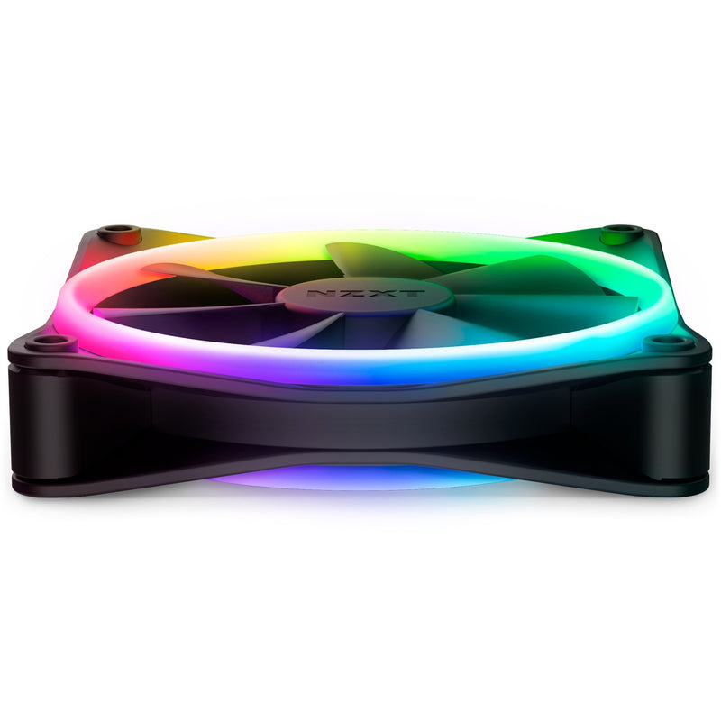 Load image into Gallery viewer, Nzxt f120 rgb duo case fan (zwart, 120 x 120 x 25 mm, pwm, zonder controller)
