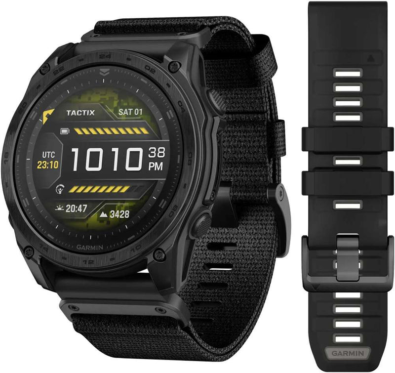 Afbeelding laden in galerijviewer, Garmin tactix® 8 - 51 mm amoled sapphire black titanium dlc smartwatch