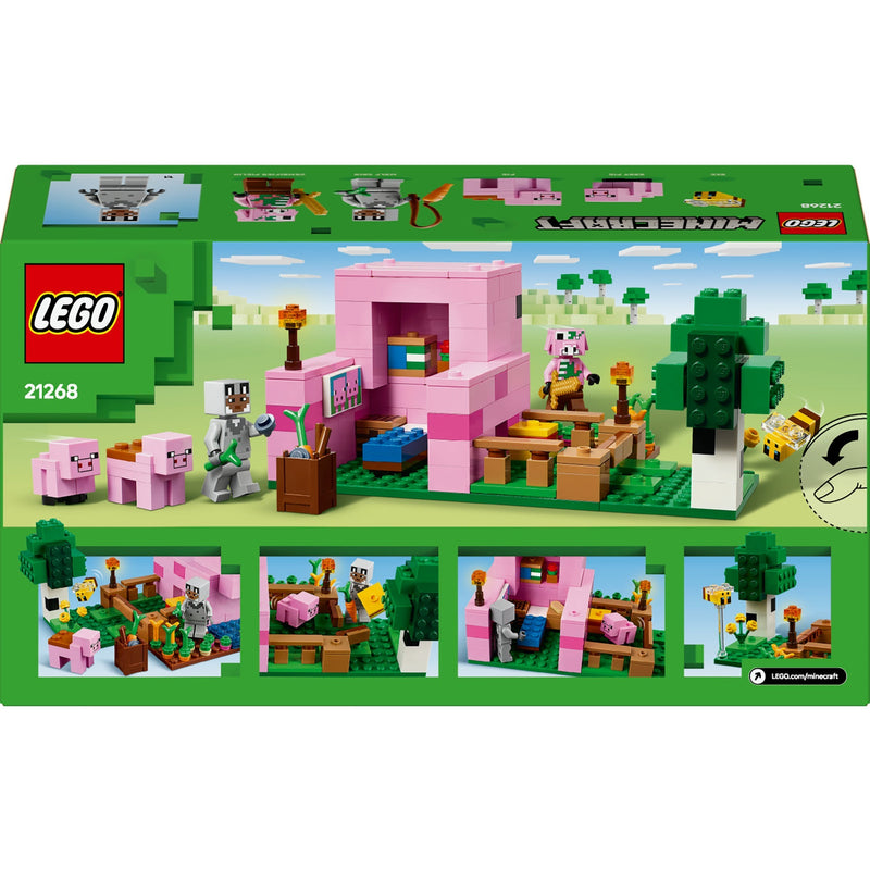 Load image into Gallery viewer, Lego minecraft 21268 het huis van het biggetje