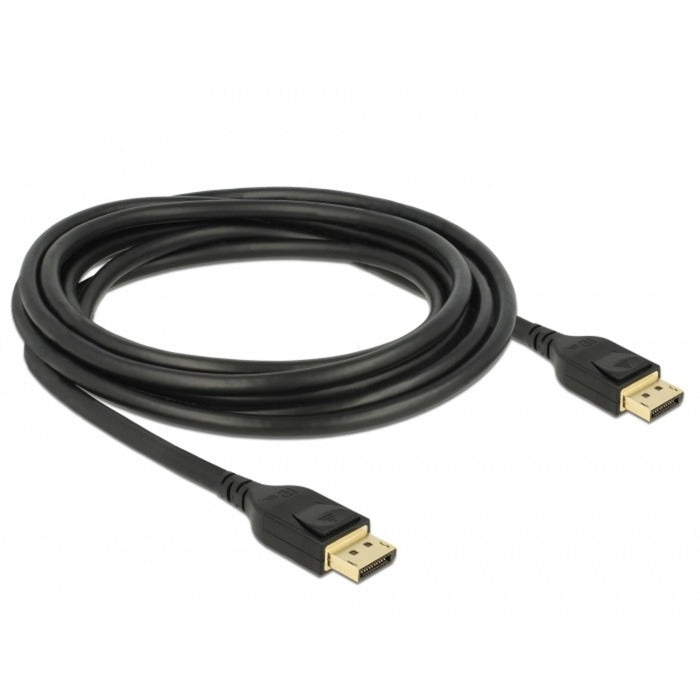 Load image into Gallery viewer, Delock displayport kabel (zwart, 3 meter, 8k)