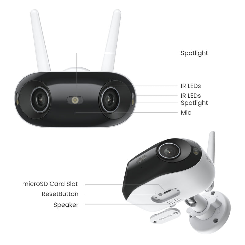 Laden Sie das Bild in Galerie -Viewer, Reolink elite w740 beveiligingscamera (wit, 4k, 8mp, wifi 6)