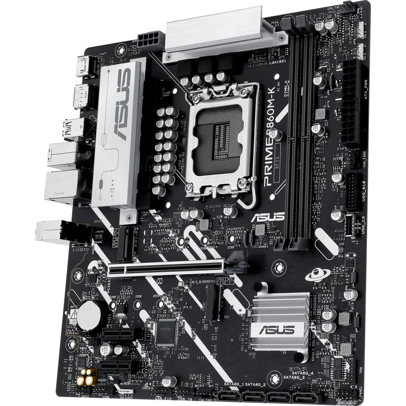 Load image into Gallery viewer, Asus prime b860m-k socket 1851 moederbord (2.5 gb-lan, sound, µatx)