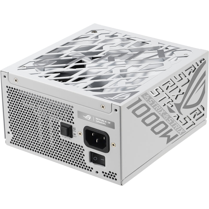 Load image into Gallery viewer, Asus rog strix platinum white edition modulaire 1000 watt voeding (wit, 1x 12v-2x6, 4x pcie)