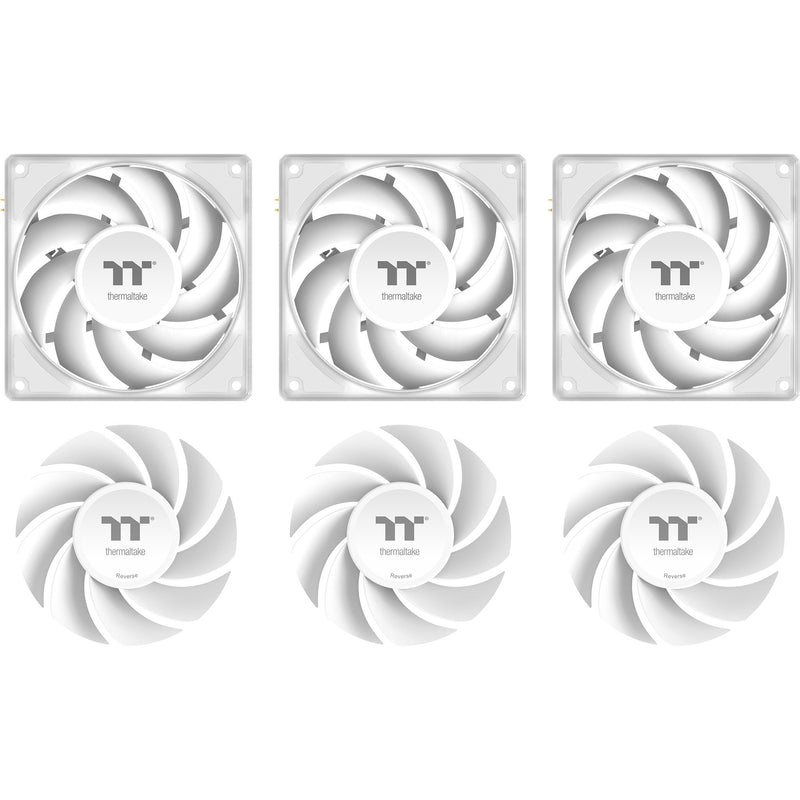 Load image into Gallery viewer, Thermaltake magcurve 360 ultra argb sync aio liquid cooler - snow edition waterkoeling (wit)