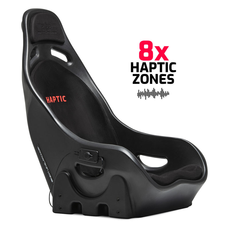 Afbeelding laden in galerijviewer, Next level racing es1 haptic feedback simracingstoel racestoel (zwart)