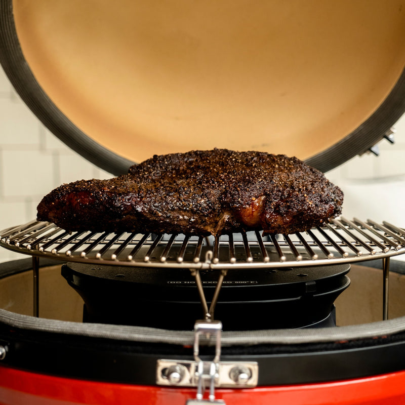 Load image into Gallery viewer, Kamado joe slōroller met rvs cooking rack voor classic i ii inlegrooster