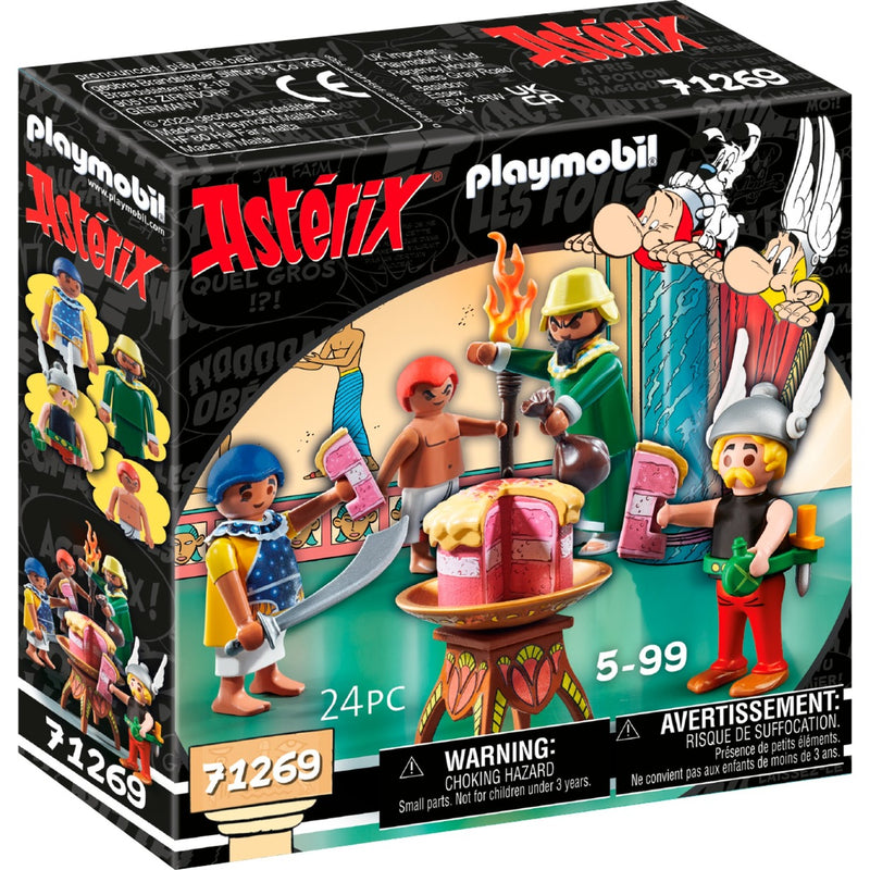 Load image into Gallery viewer, Playmobil asterix - de vergiftigde taart van plurkis constructiespeelgoed (71269)