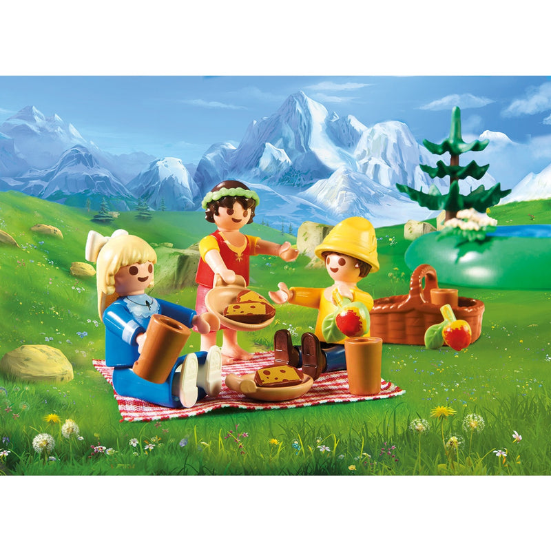 Load image into Gallery viewer, Playmobil heidi - heidi, peter en clara bij het kristalmeer constructiespeelgoed (70254)