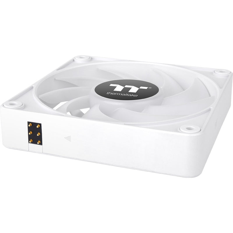 Load image into Gallery viewer, Thermaltake ct120 ex argb sync pc cooling fan snow (3-fan pack) case fans (wit, 3 stuks, 120 x 120 x 25 mm, pwm)