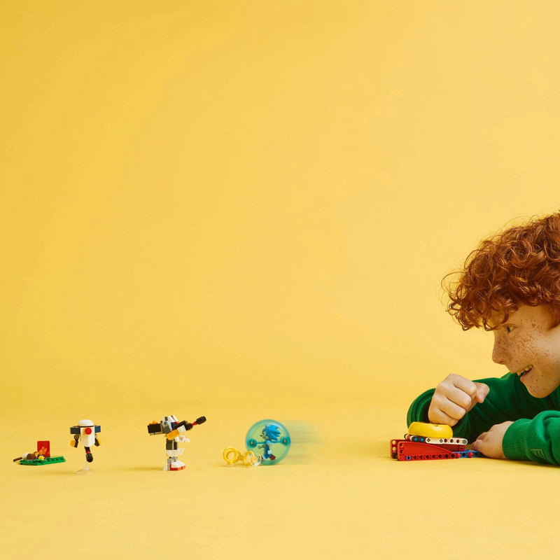 ギャラリービューアに画像をロードする, Lego sonic the hedgehog 77001 sonics krachtmeting bij het kampvuur