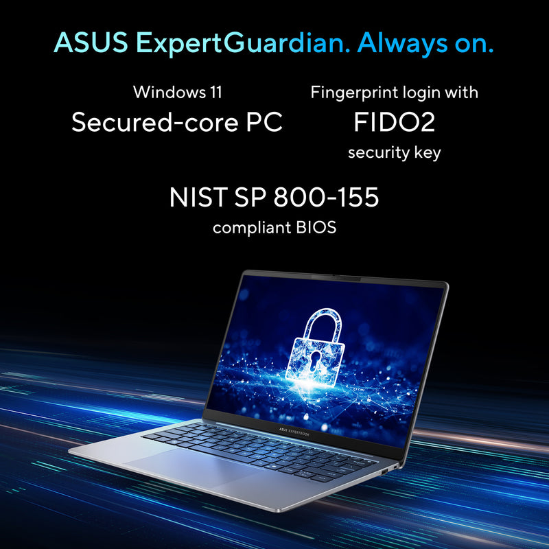 Afbeelding laden in galerijviewer, Asus expertbook p5 p5405csa-nz0195x 14 laptop (grijs | core ultra 7 258v | arc graphics 140v | 32 gb | 1 tb ssd)