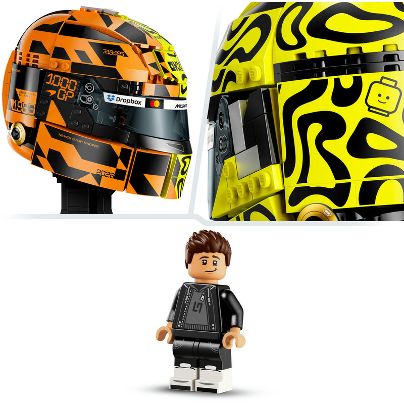 Cargue la imagen en el visor de la galería, Lego editions mclaren mastercard f1 team helm van lando norris bouwpakket voor kinderen 43023