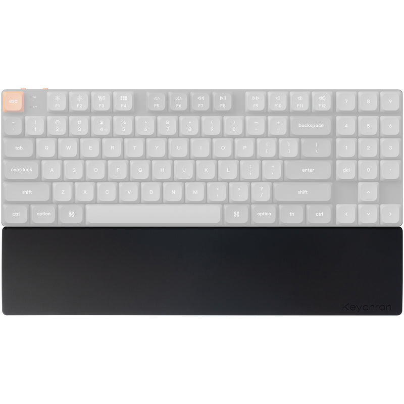 ギャラリービューアに画像をロードする, Keychron silicone palm rest voor k1 se k1 pro k1 max k13 pro k13 max k1 v6 polssteun (zwart, low profile)