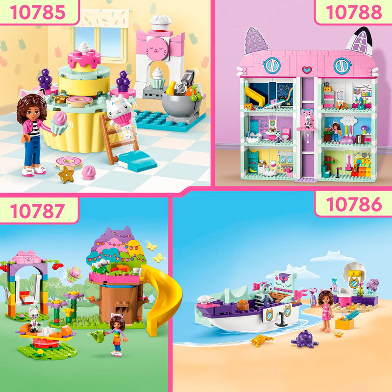 ギャラリービューアに画像をロードする, Lego gabby's poppenhuis gabby's poppenhuis speelgoed speelgoed met 4 minifiguren en accessoires voor kinderen 4+ - 10788