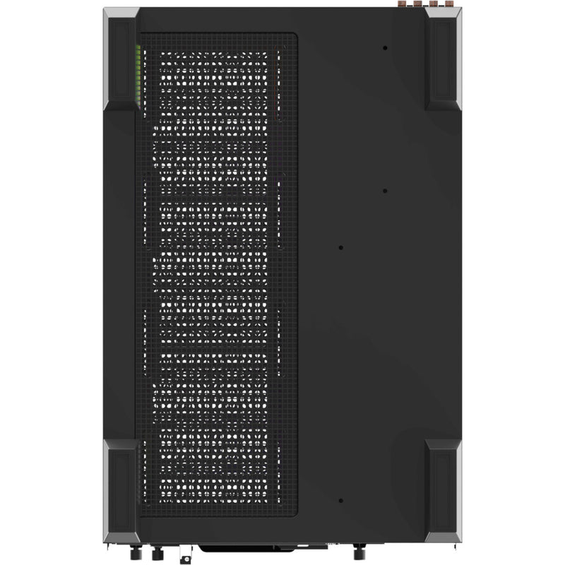 Load image into Gallery viewer, Thermaltake view 380 ws argb midi tower behuizing (zwart houtkleur | 2x usb-a | 1x usb-c | rgb | tempered glass)