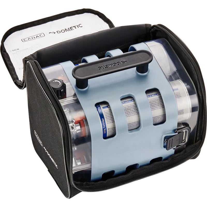 Cargue la imagen en el visor de la galería, Cadac quad power pak houder (grijs transparant)