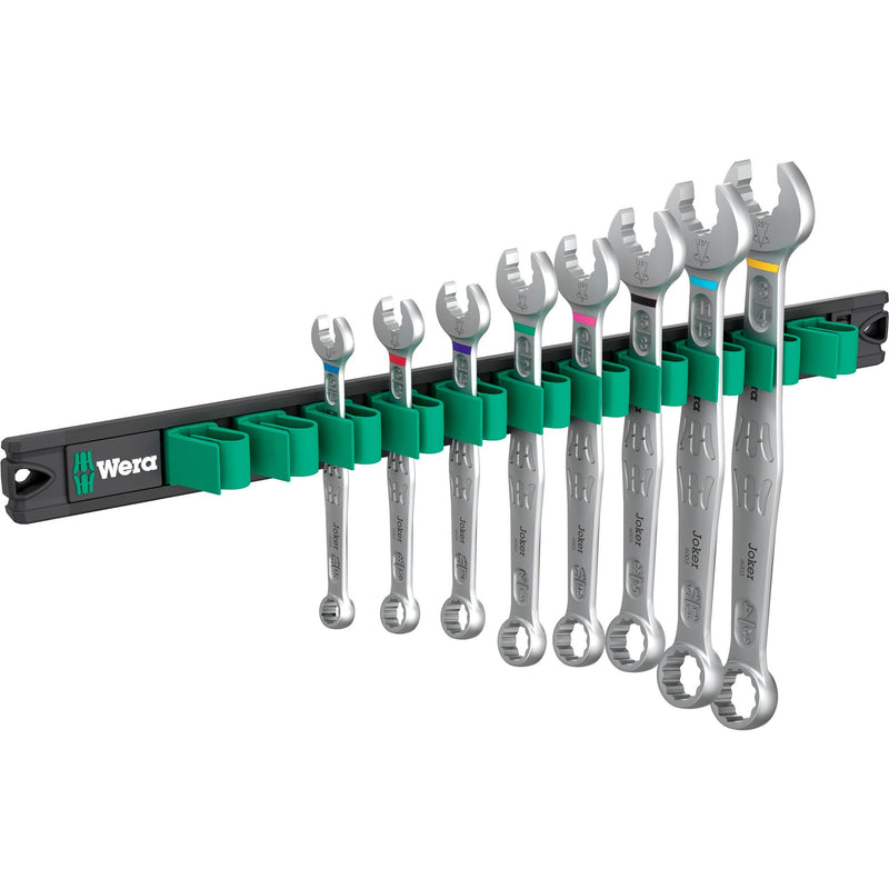 Load image into Gallery viewer, Wera 9642 magneetstrip 6003 joker imperial 1 ringsteeksleutelset moersleutel (inch, 8‑delig)