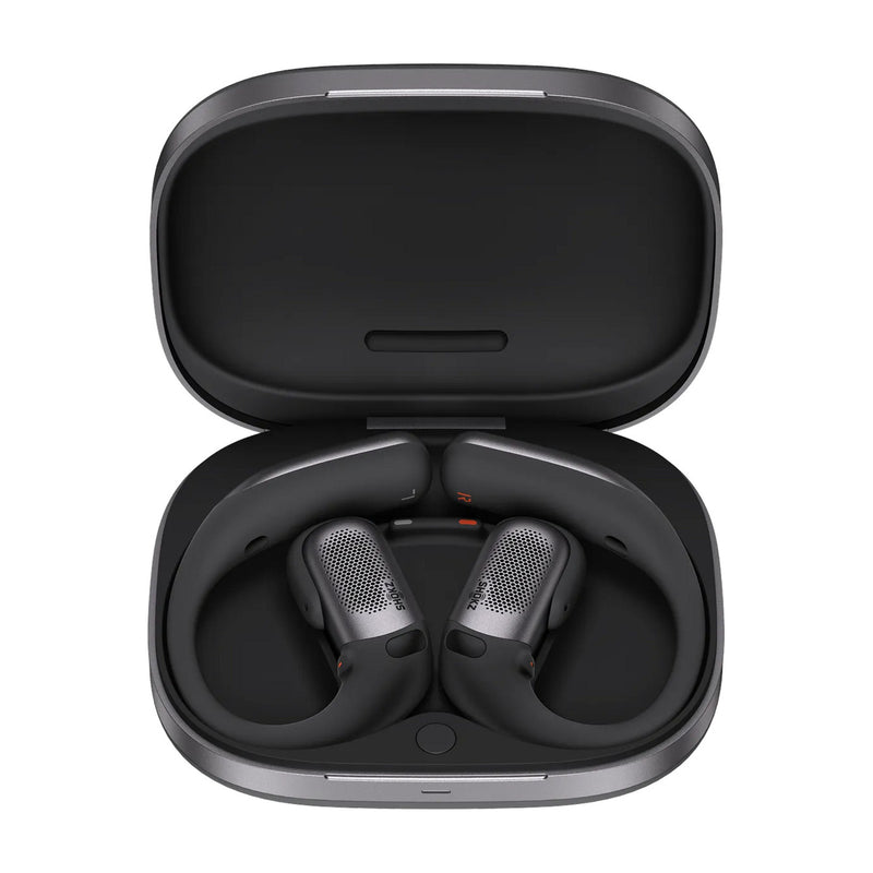 Chargez l'image dans la visionneuse de la galerie, Shokz openfit pro anr open-ear tws hoofdtelefoon (zwart)