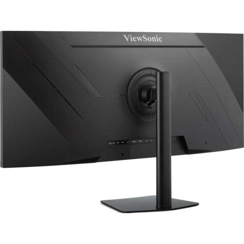 Chargez l'image dans la visionneuse de la galerie, Viewsonic va3820c uwqhd+ 21:9 curved monitor met usb-c hub 38 ultrawide (zwart, 2x hdmi, 1x displayport, usb-c, usb-b )