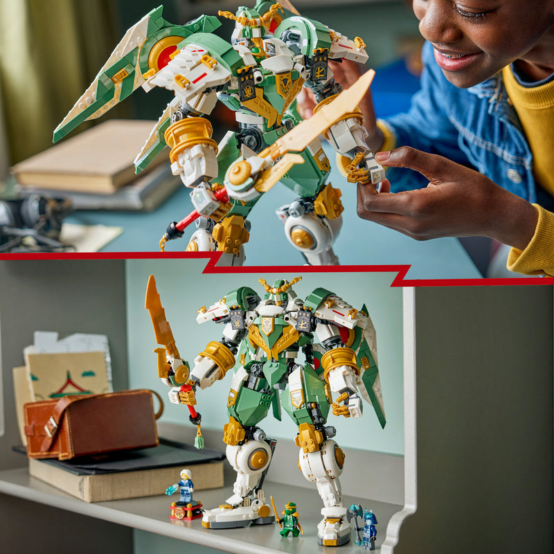 Afbeelding laden in galerijviewer, Lego ® ninjago® 15-jarig jubileum: lloyds reusachtige mecha speelgoed 71860