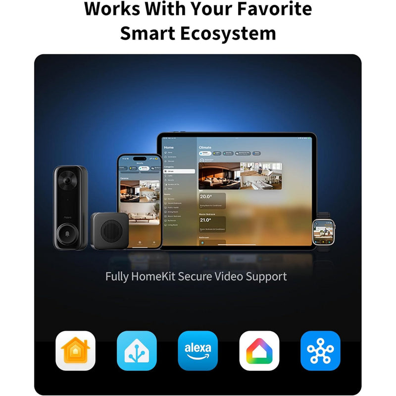 Laden Sie das Bild in Galerie -Viewer, Aqara doorbell camera g400 select wired - 2k deurbelcamera met poe