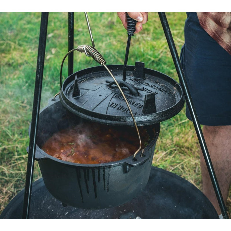 Laden Sie das Bild in Galerie -Viewer, The windmill dutch oven 9 qt kookpan (zwart, ø 31.5 cm | 8.5 liter)