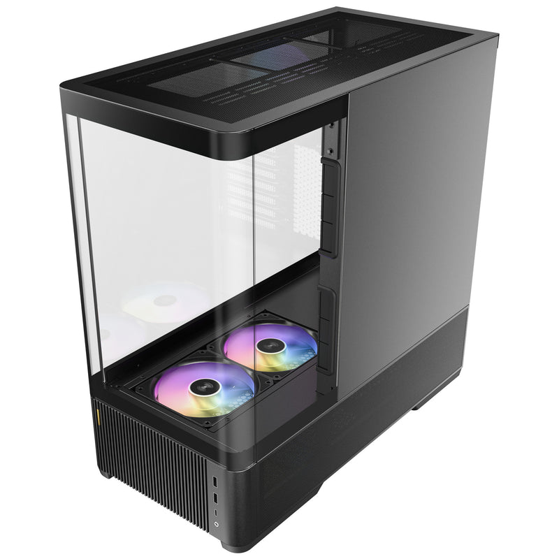 ギャラリービューアに画像をロードする, Antec c6 curve argb midi tower behuizing (zwart | 2x usb-a | 1x usb-c | tempered glass)