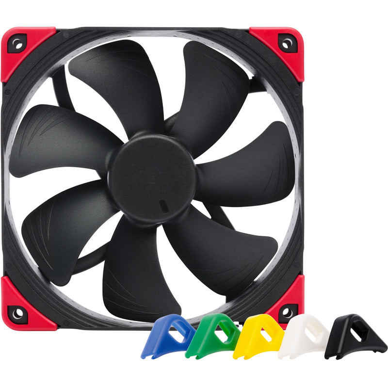 Load image into Gallery viewer, Noctua nf-a14 pwm chromax.black.swap case fan (zwart, 140 x 140 x 25 mm)