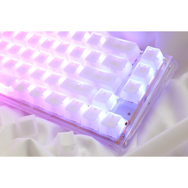 Load image into Gallery viewer, Ducky one 3 sf aura white, toetsenbord (wit, us lay-out, cherry mx brown, 65%, abs double shot, hot swap)