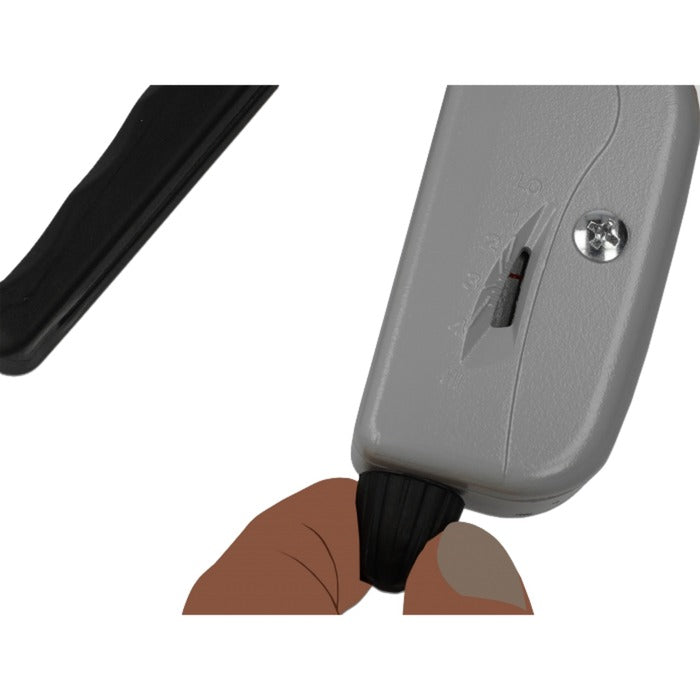 Load image into Gallery viewer, Delock tang voor rvs kabelbinders (grijs zwart)