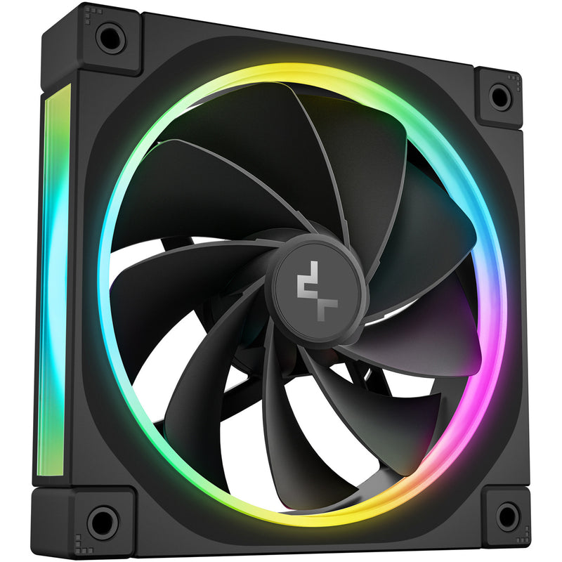 Chargez l'image dans la visionneuse de la galerie, Deepcool fl12r rgb case fan (zwart, 120 x 120 x 25 mm, pwm)