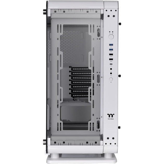 Load image into Gallery viewer, Thermaltake core p6 tempered glass snow midi tower behuizing (wit | 4x usb-a | 1x usb-c | window)