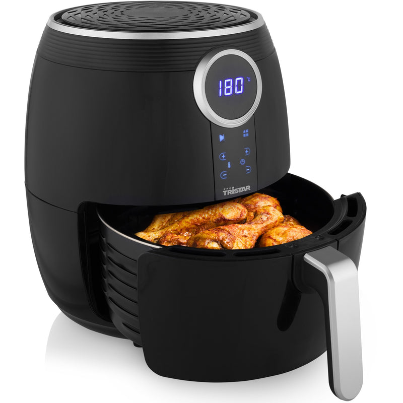 Chargez l'image dans la visionneuse de la galerie, Tristar fr-6956 digitale crispy fryer heteluchtfriteuse (zwart, 4.5 liter)