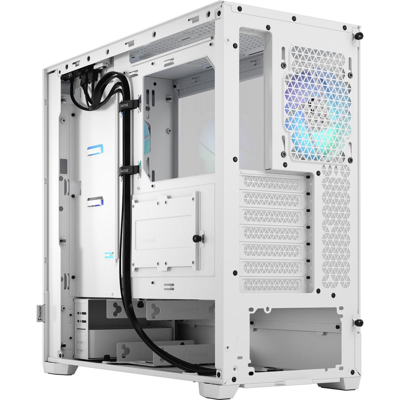 Load image into Gallery viewer, Fractal design pop air rgb midi tower behuizing (wit | 2x usb-a | rgb | tempered glass)