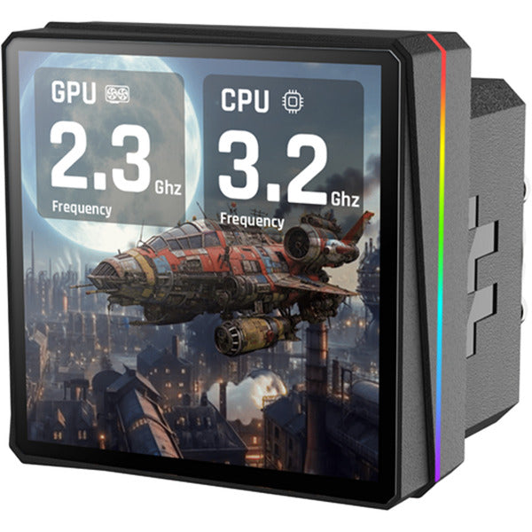 Load image into Gallery viewer, Thermaltake th360 v3 ultra argb sync aio liquid cooler waterkoeling (zwart)