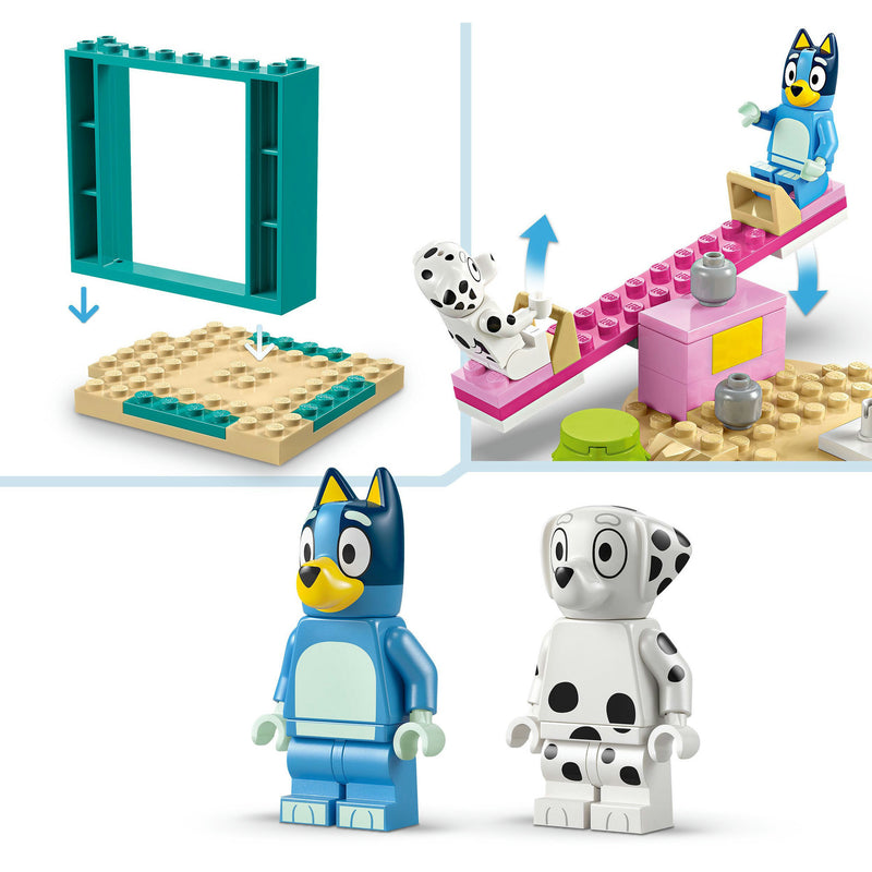 Load image into Gallery viewer, Lego duplo 11201 bluey en chloe in de speeltuin