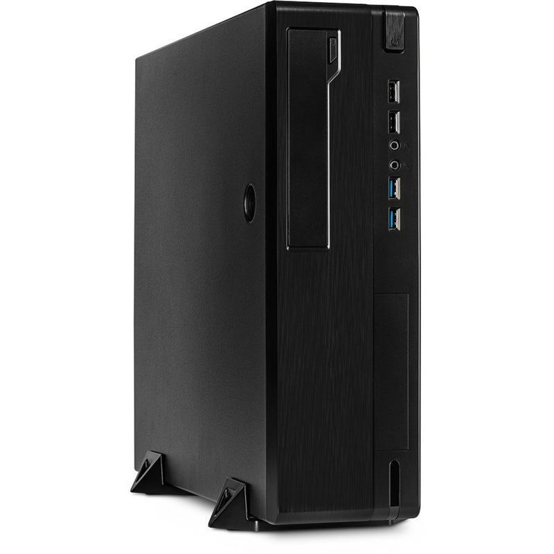 Afbeelding laden in galerijviewer, Inter-tech it-502 mini tower behuizing (zwart | 4x usb-a)