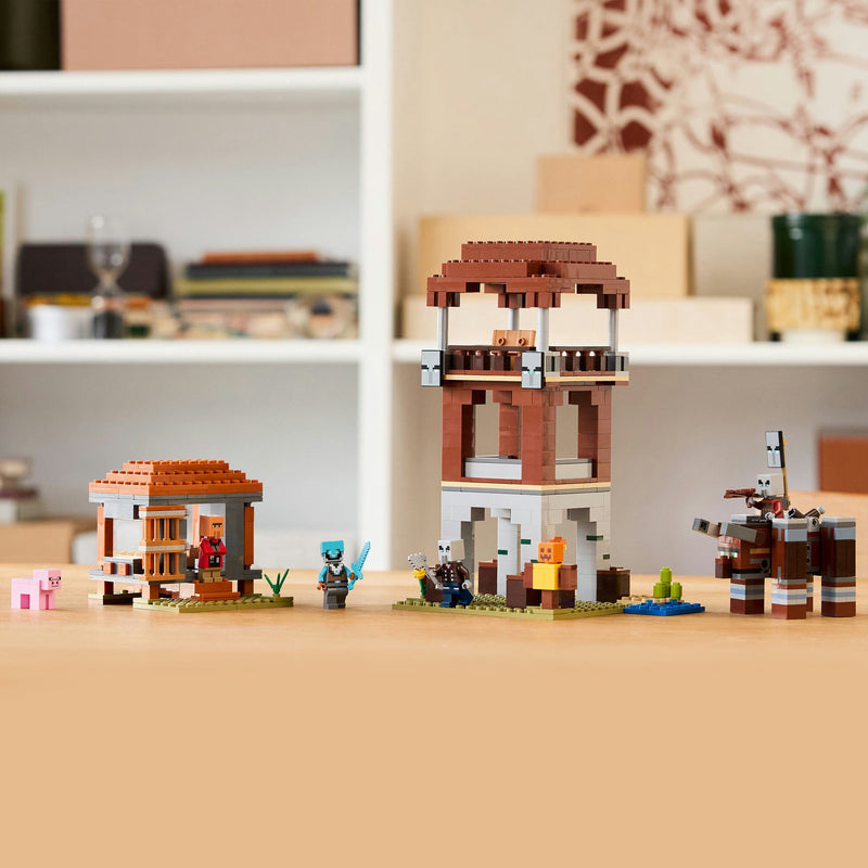 Load image into Gallery viewer, Lego minecraft 21278 de plunderaar buitenpost en verwoester