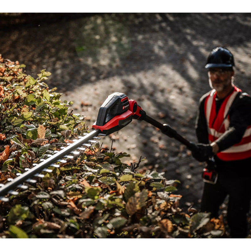 Load image into Gallery viewer, Einhell accu telescoop heggenschaar gp-hh 18 50 li t bl-solo (rood zwart, accu en oplader niet inbegrepen)
