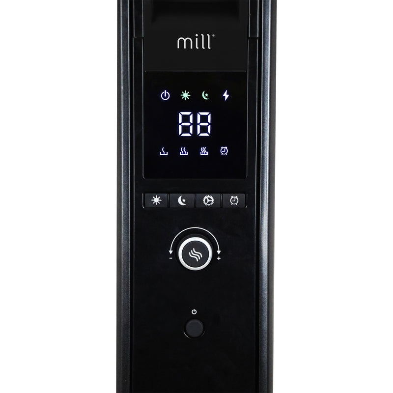 Load image into Gallery viewer, Mill olieradiator ab-h1000dnblack (zwart)