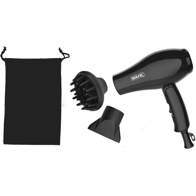 Laden Sie das Bild in Galerie -Viewer, Wahl home products travel hair dryer föhn (zwart)