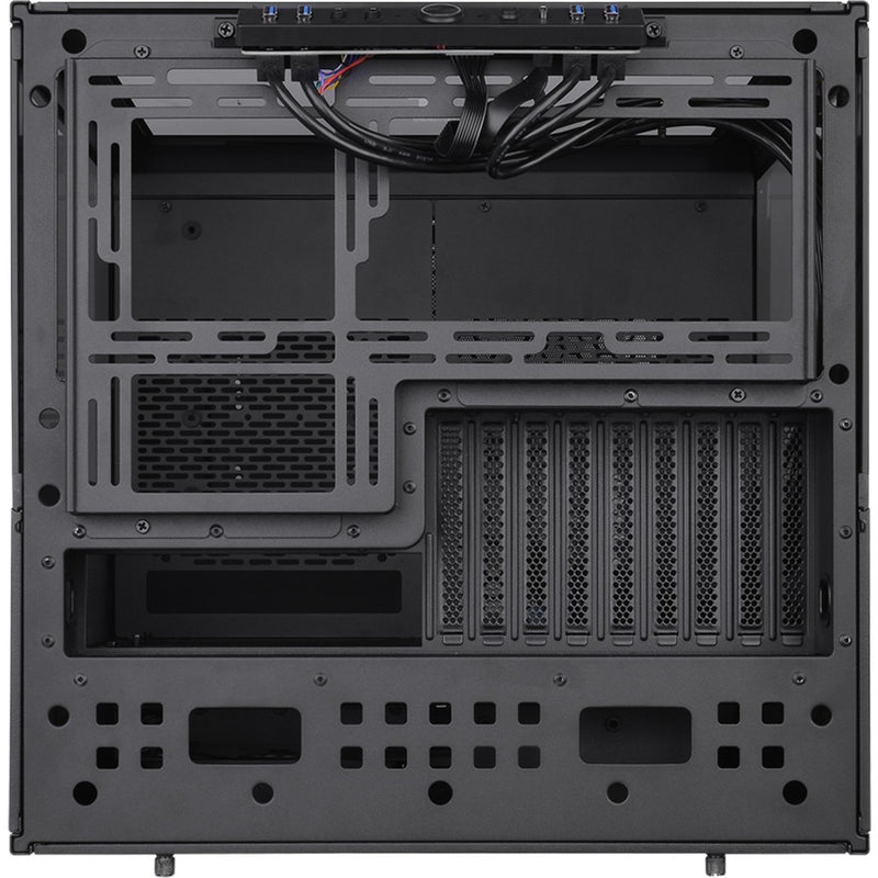Laden Sie das Bild in Galerie -Viewer, Thermaltake the tower 500 midi tower behuizing (zwart | 4x usb-a | 1x usb-c | tempered glass)