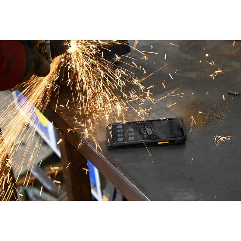Laden Sie das Bild in Galerie -Viewer, Jcb toughphone e50 smartphone (zwart | 128 gb | android 16 | dual-sim)